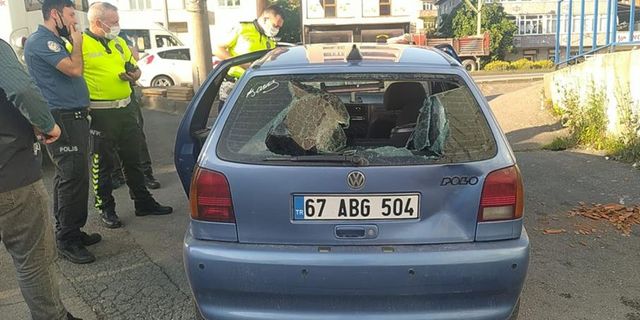 Zonguldak’ta taciz iddiasında bulunulan sürücü, 2 yaşındaki çocuğa çarptı