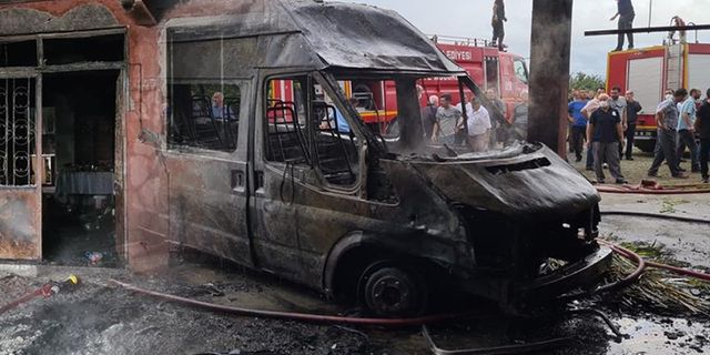 Zonguldak'ta peş peşe yangınlar: Bir ev, araba ve traktör kül oldu