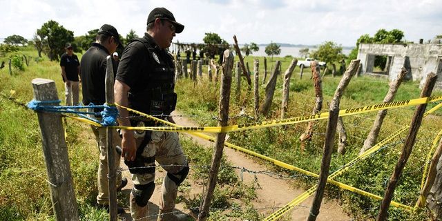 Meksika'nın Alvarado kentinde bir mezardan 65 ceset çıktı