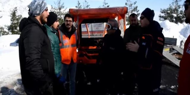 Kahramanmaraş'ta mahsur kalan dağcılar tam 36 saatlik operasyonun ardından kurtarıldı