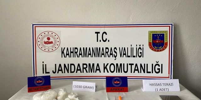 Kahramanmaraş'ta düzenlenen uyuşturucu operasyonunda 515 bin Türk Lirası değerinde uyuşturucu madde ele geçirildi