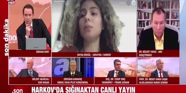 Tahliye isteyen Türk öğrenci apar topar yayından alındı!