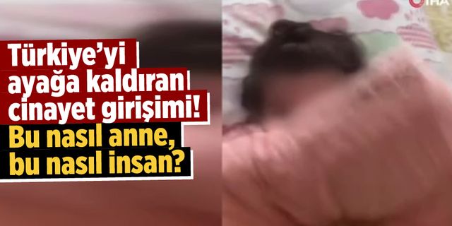 Diyarbakır'da 21 aylık kızını yastıkla boğmaya çalışan anne gözaltına alındı