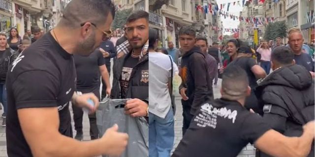 Türk milletinin acısıyla dalga geçip TikTok'ta paylaştılar! İstiklal Caddesi'nde tepki çeken video: Bombalı paket şakası