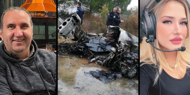 Bursa'daki uçak kazası kamerada...Gökyüzünde 380 bin voltla gelen ölüm