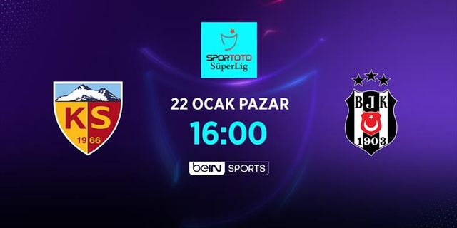 Selçuk Sports Kayseri Beşiktaş maçı canlı izle Şifresiz Bein Sport Taraftarium24 KYS BJK canlı izle link