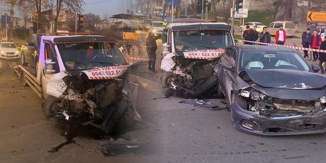 Kahramanmaraş'ta zincirleme trafik kazası: 6 yaralı