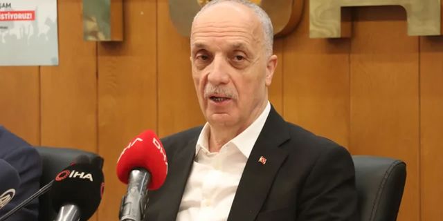 Türk-İş Başkanı Atalay: ''Bir daha asgari için bizi toplamasınlar''