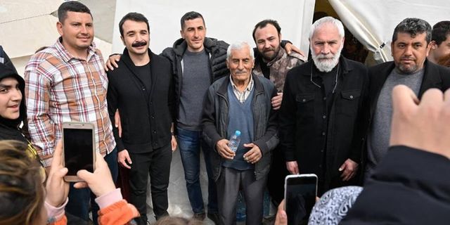 Gönül Dağı ve Al Sancak'ın oyuncuları Kahramanmaraş'ta
