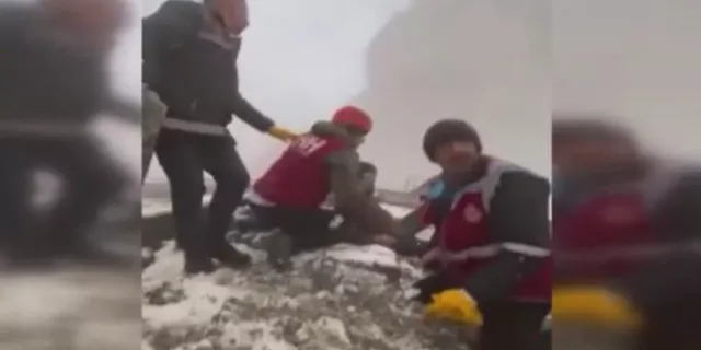 Kahramanmaraş'ta depreme ilişkin çarpıcı görüntü! Ortalık mahşer yeri gibi