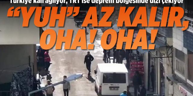 Türkiye kan ağlıyor, TRT Diyarbakır'da dizi çekiminde!