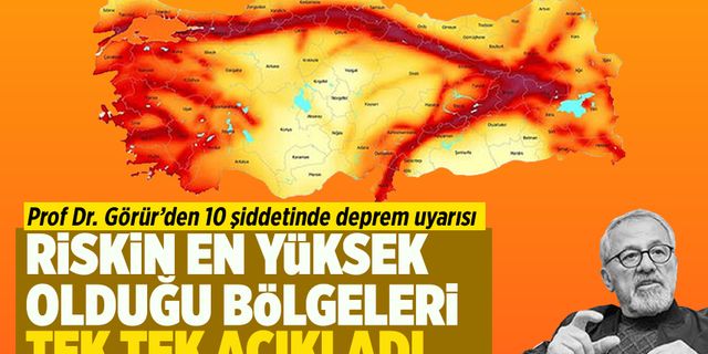 Prof. Dr. Naci Görür'den İstanbul için 10 şiddetinde deprem iddiası