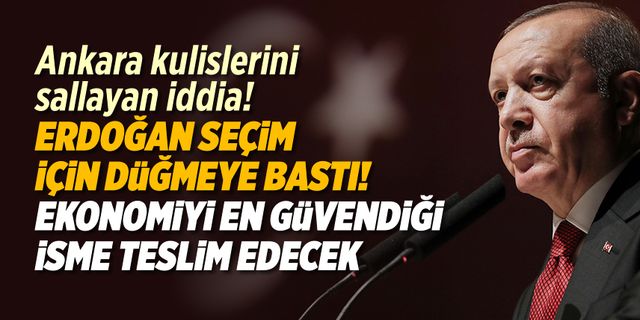 Erdoğan'ın seçim hamlesi herkesi şaşırtacak: Kulislerden bilgi geldi!