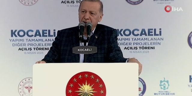 Cumhurbaşkanı Erdoğan'dan Millet İttifakı'na tepki! "Mavi boncuk dağıttıkları herkese bakanlık veriyorlar"