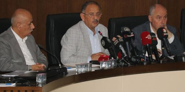 Bakan Özhaseki Kahramanmaraş'ta konuştu
