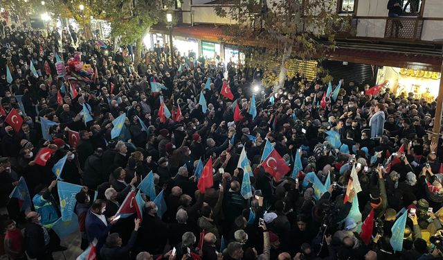 İYİ Parti lideri Akşener Kahramanmaraş'ta gövde gösterisi yaptı