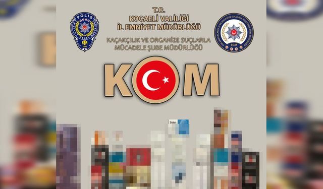 2 iş yerine baskın: Gümrük kaçağı purolar, sigaralar ele geçirildi