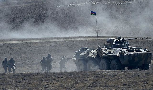 Terörle mücadele operasyonu başlatıldı! Azerbaycan ordusu Karabağ'da