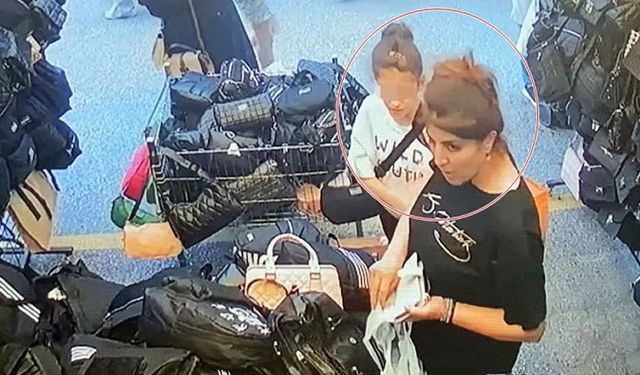 Anne ve kızından organize hırsızlık!