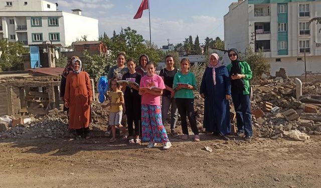 Kahramanmaraş'taki depremde okulu yıkılan mahalleli yenisinin yapılmasını istiyor
