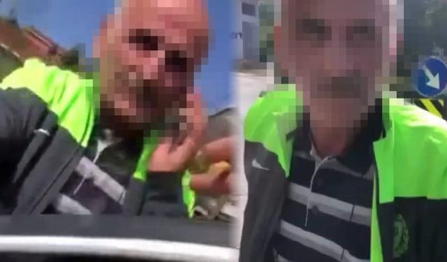 Taksi şoförü ile yolcunun kavgası! Demir sopayla darp etti