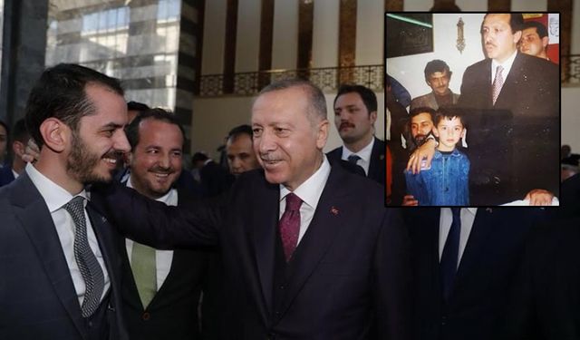 Erdoğan'ı 28 yıl sonra şaşırtan fotoğraf! Yıllar sonra ilçe başkanı olarak görünce duygulandı...