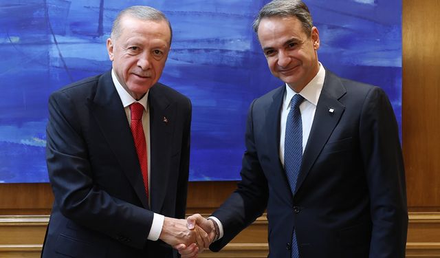 Cumhurbaşkanı Erdoğan ile Yunanistan Başbakanı Miçotakis "Atina Bildirgesi"ni imzaladı