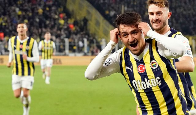 Fenerbahçe 3 puanı kaptı! Cengiz Ünder'in gecesi