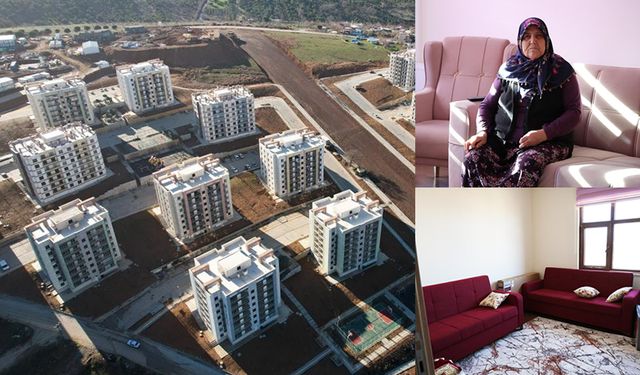 Kahramanmaraş'ta depremden önce yapılan konutlar depremzedelerin sıcak yuvası oldu