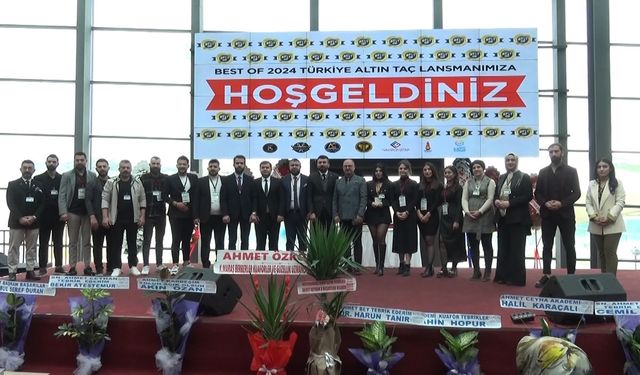 Best Of 2024 Türkiye Altın Taç Lansmanı EXPO 2023'de gerçekleştirildi
