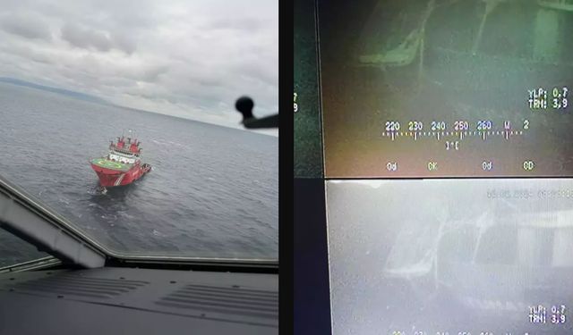 Batan gemide 2 mürettebatın gemide bulundukları tespit edildi
