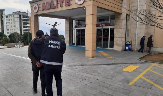 Kahramanmaraş'ta narkotik operasyonu! Kaçakçılar 'Terazisiyle' yakalandı
