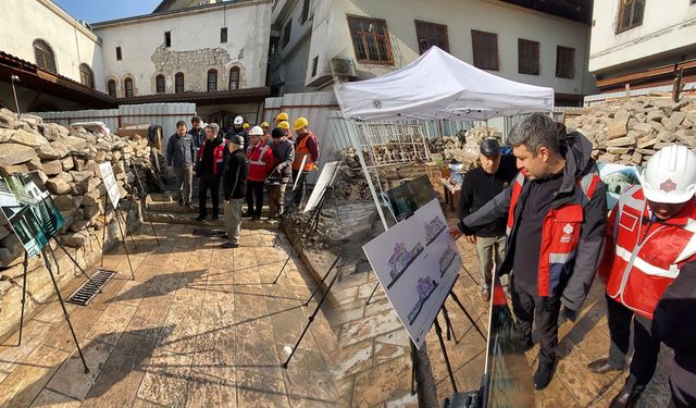 Kahramanmaraş'ın tarihi mirası için umut dolu adımlar! Restorasyon çalışmaları devam ediyor