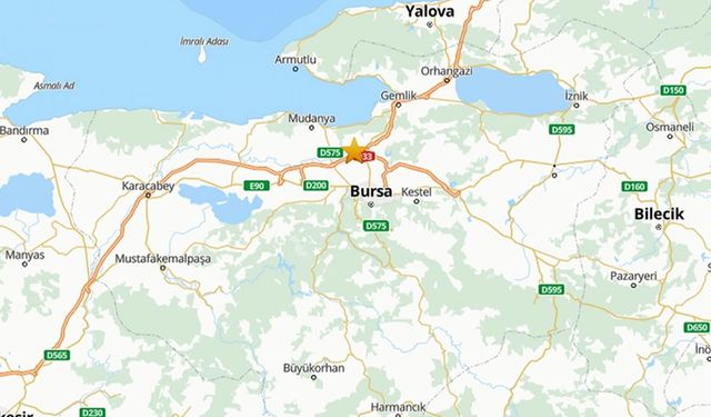 Marmara bölgesi bir kez daha korkuttu! 3.1 büyüklüğünde deprem