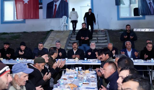 AK Parti'nin İftar sofrası: Görgel, Bertiz'de Halkla buluştu!