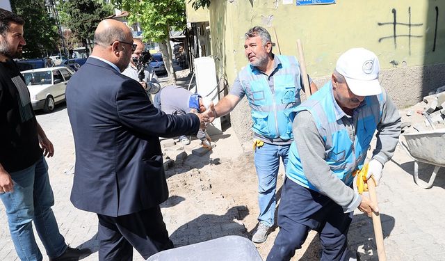 Başkan Akpınar, çalışmaları yerinde inceledi