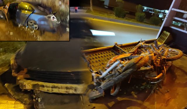 Kahramanmaraş'ta zincirleme trafik kazası! 1'i ağır 3 yaralı