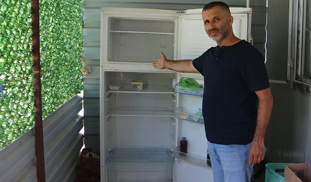 Hayrete düşüren hırsızlık: Depremzede vatandaşın buzdolabındaki etlerini bile çaldılar