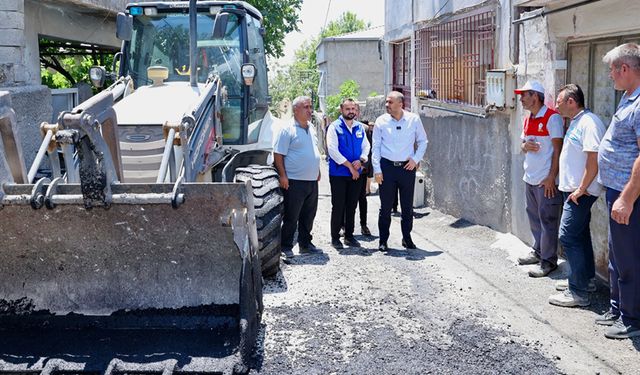 Başkan Toptaş'ın önderliğinde asfalt seferberliği