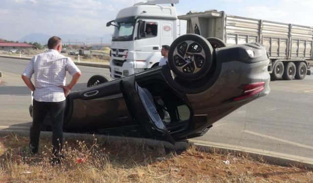 Kahramanmaraş’ta trafik kazası: 1 yaralı