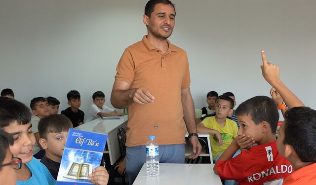 Dulkadiroğlu Gençlik Merkezi'nde yaz kuran kursu faaliyete başladı