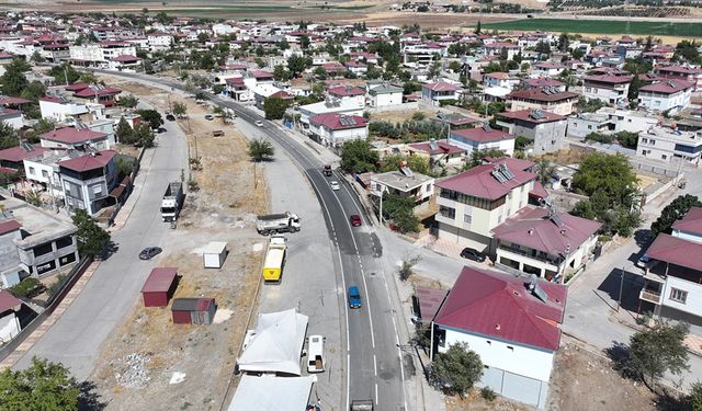 Pazarcık’ın işlek caddesi Hacı Bektaş-ı Veli Caddesi’ne büyük dokunuş