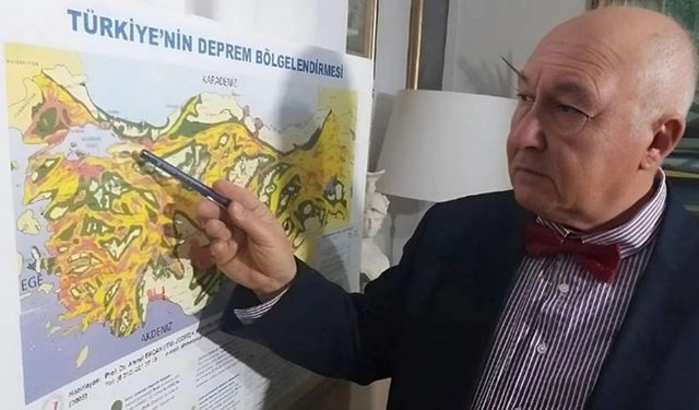 Prof. Dr. Ahmet Ercan deprem beklediği illeri tek tek açıkladı