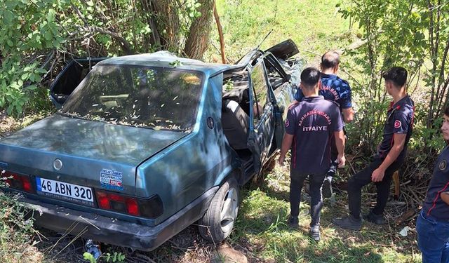 Kahramanmaraş'ta trafik kazası: 3 yaralı