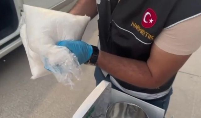 Kahramanmaraş'ta su sebilinden 4 kilo 574 gram metamfetamin çıktı