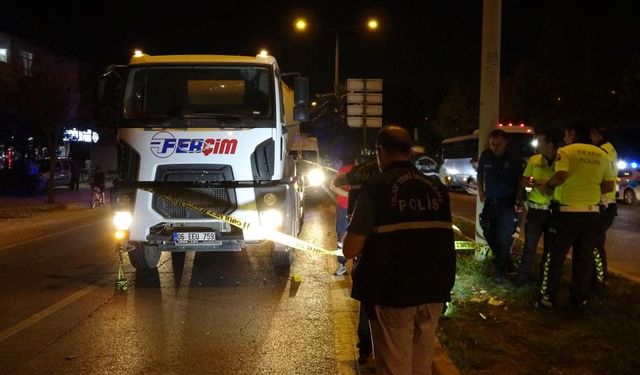 Kahramanmaraş'ta beton mikserinin altında kalan 3 yaşındaki çocuk ağır yaralandı