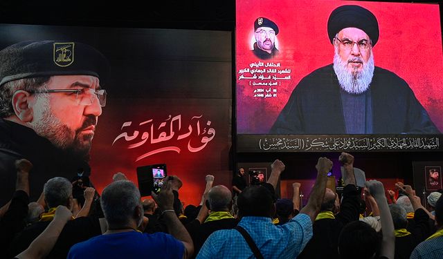 İsrail ordusu: "Hizbullah lideri Nasrallah, Beyrut'a düzenlenen saldırıda öldürüldü"