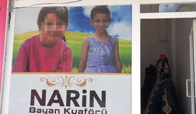 Yok artık! Narin'in ismi ve fotoğrafıyla kuaför açtılar