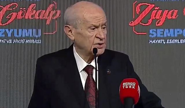 Bahçeli: ''Terörü kaynağında yok etme politikasını destekliyoruz''