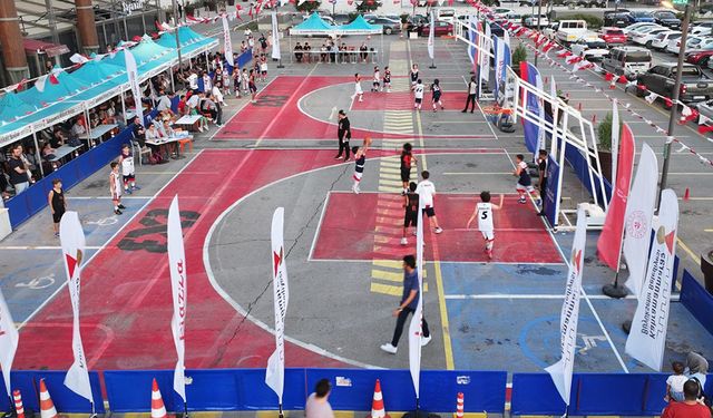 Kahramanmaraş'ta Gençler 3x3 Basketbol Turnuvası heyecanı!